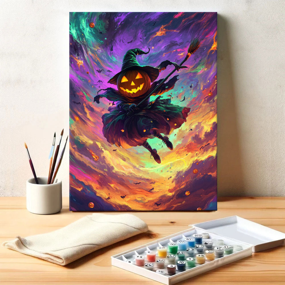 Pumpkin Reaper | Paint by Numbers Kit