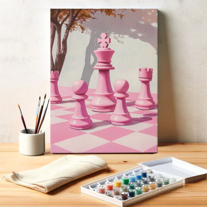 Chess Pieces | Paint by Numbers Kit