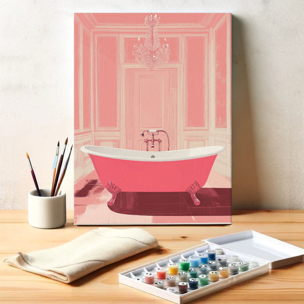 Clawfoot Tub | Paint by Numbers Kit