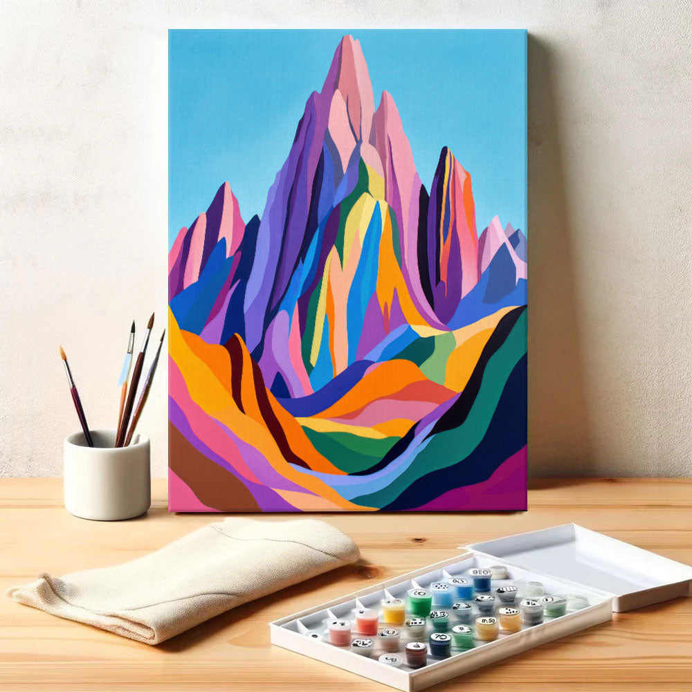 Majestic Peaks | Paint by Numbers Kit