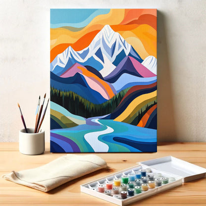 Mountain Symphony | Paint by Numbers Kit