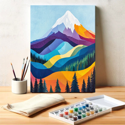 Sunset Ridge | Paint by Numbers Kit