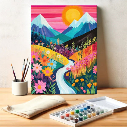 River of Petals | Paint by Numbers Kit