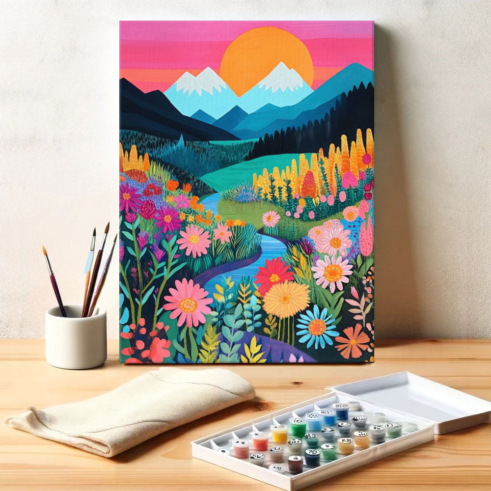 Morning Bloom | Paint by Numbers Kit