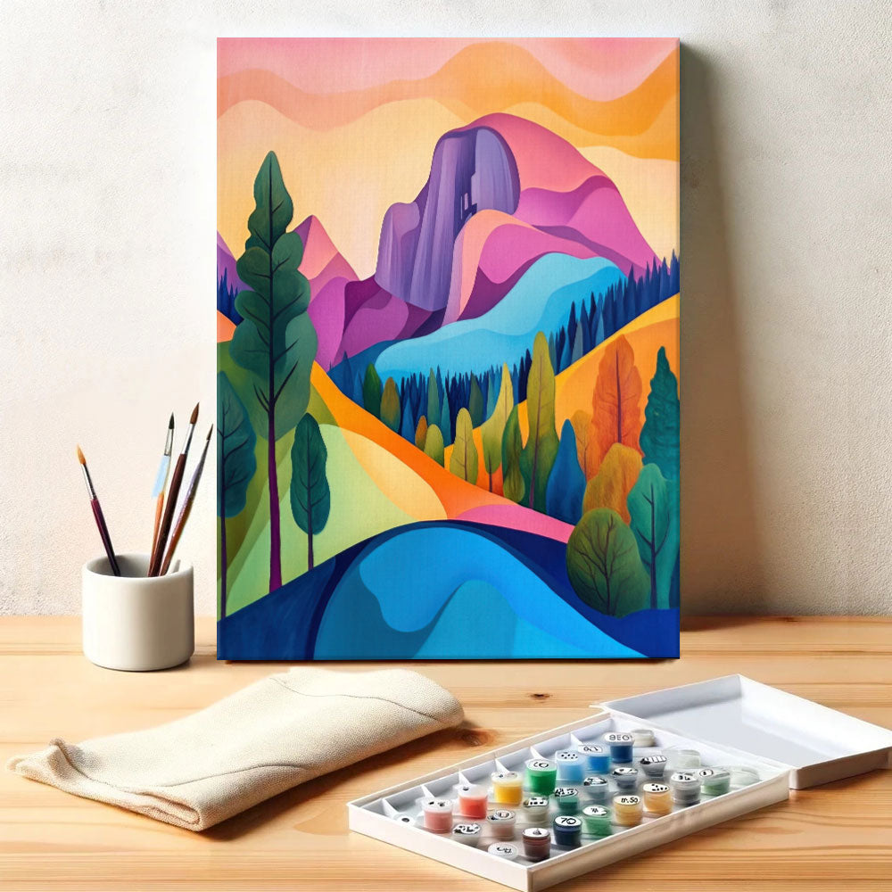 Serenity Peak | Paint by Numbers Kit