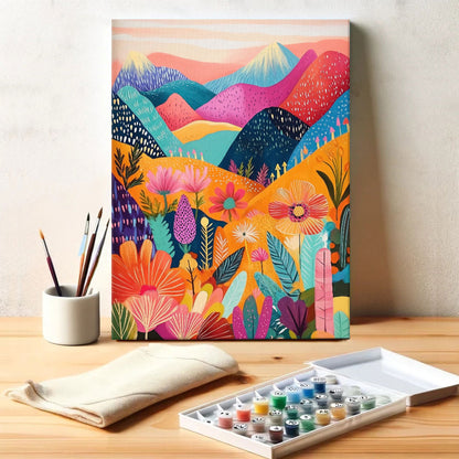 Mountain Garden | Paint by Numbers Kit