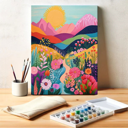 Dawn of Flowers | Paint by Numbers Kit