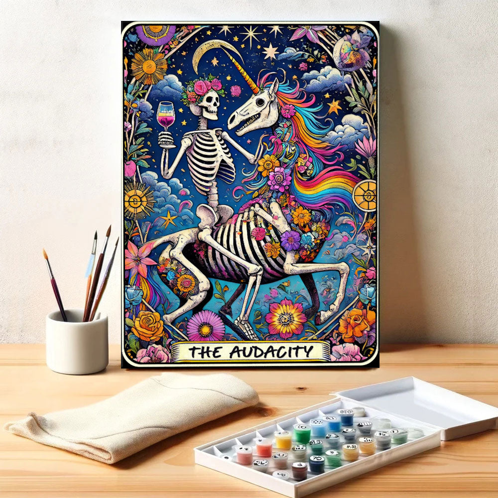 The Audacity - Tarot Card | Paint by Numbers Kit