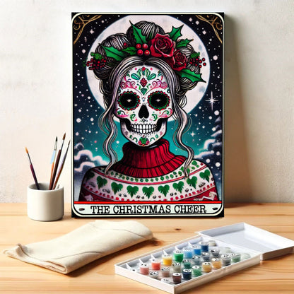 The Christmas Cheer - Tarot Card | Paint by Numbers Kit