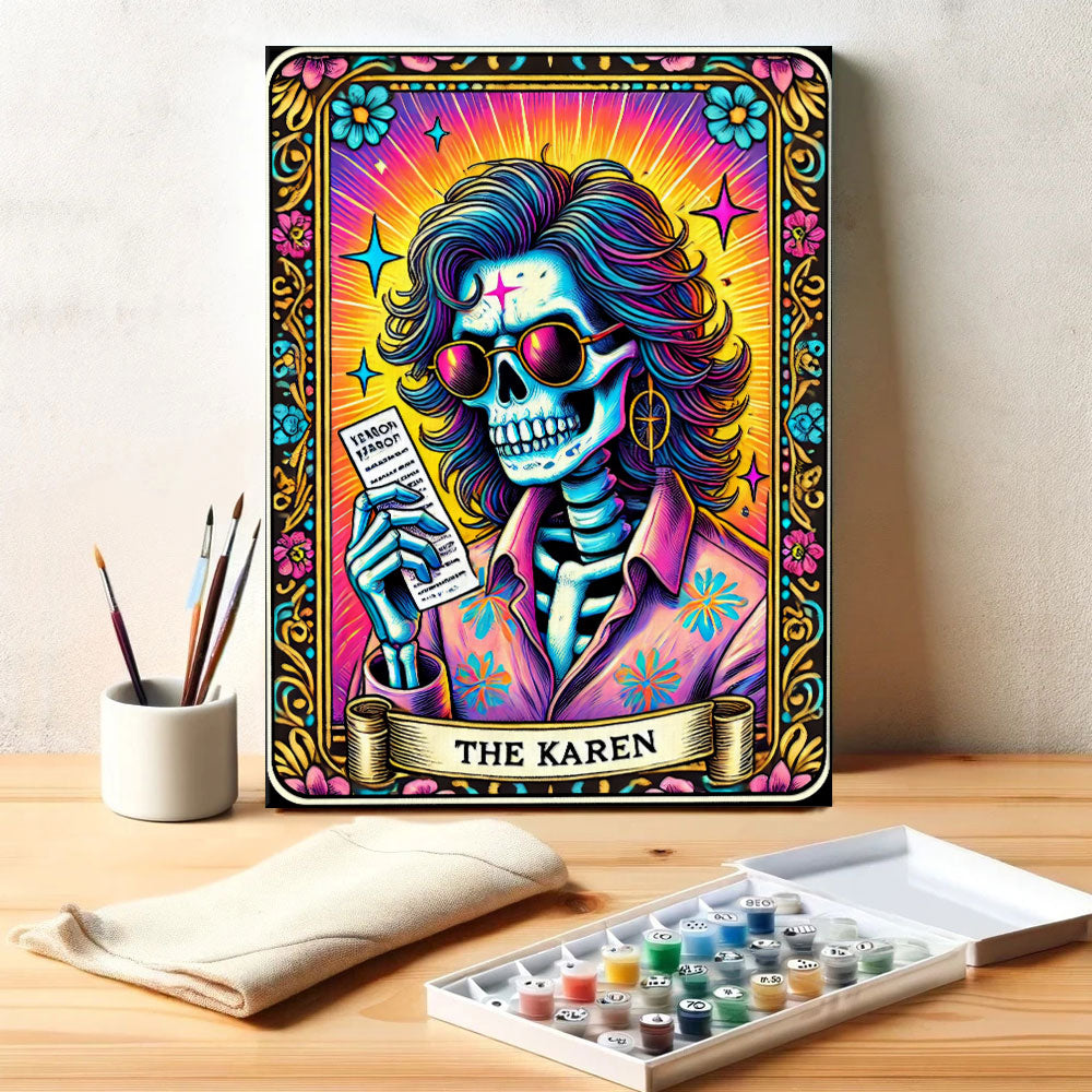 The Karen - Tarot Card | Paint by Numbers Kit