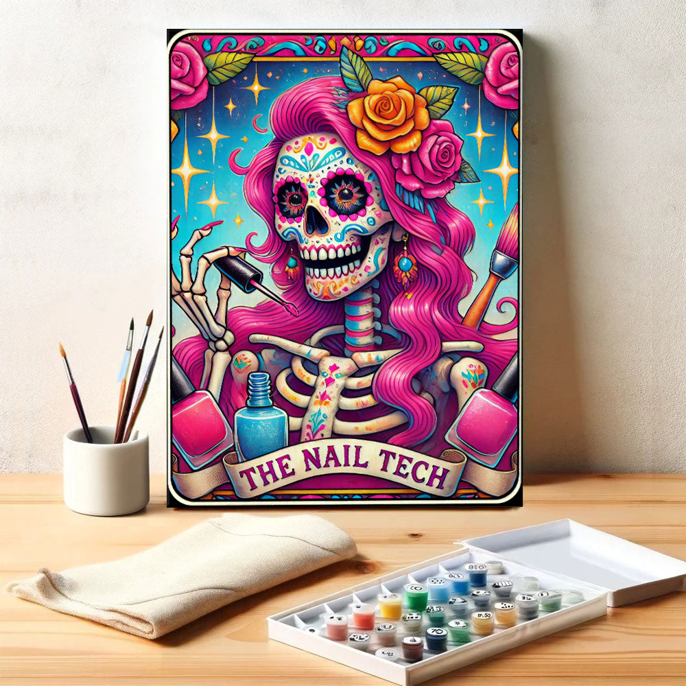 The Nail Tech - Tarot Card | Paint by Numbers Kit