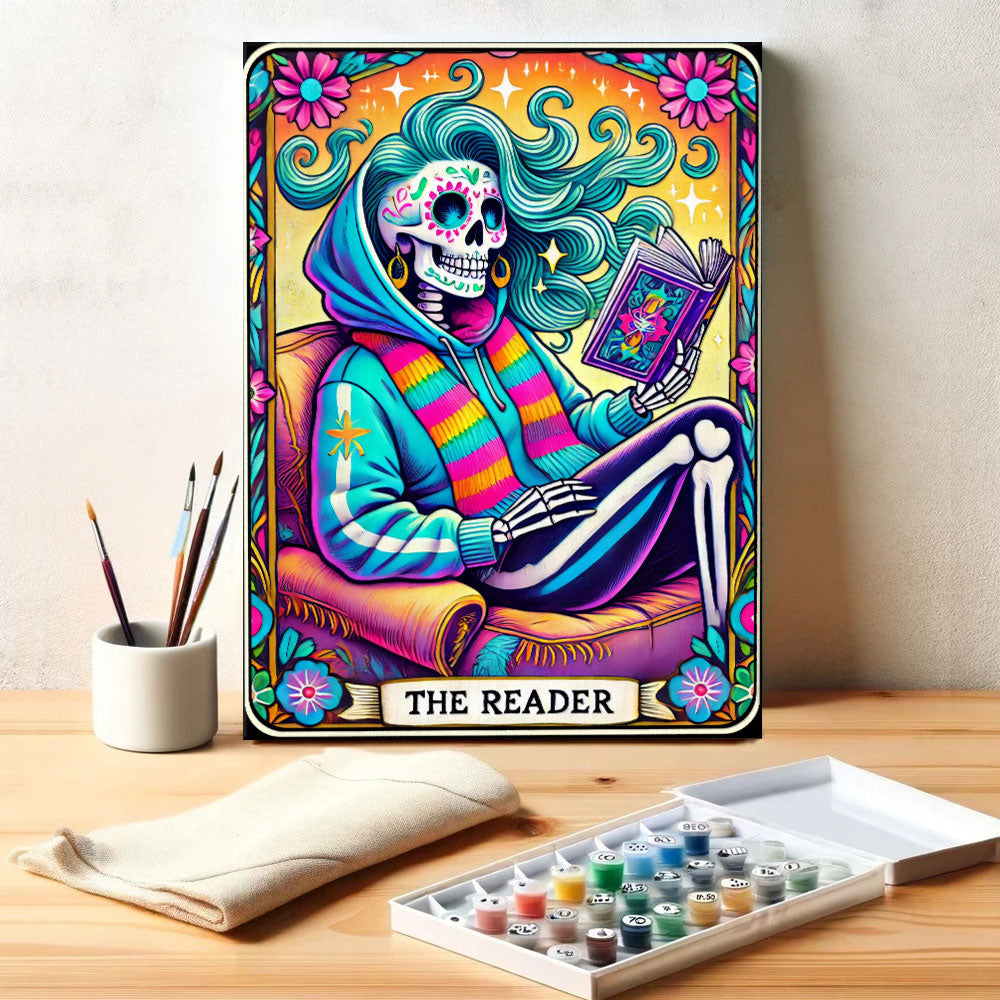 The Reader - Tarot Card | Paint by Numbers Kit