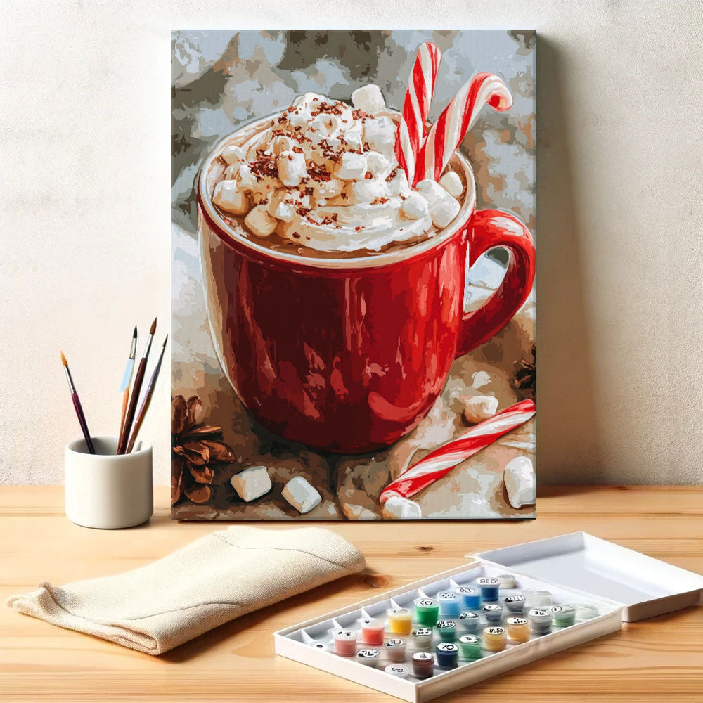 Hot Cocoa | Paint by Numbers Kit