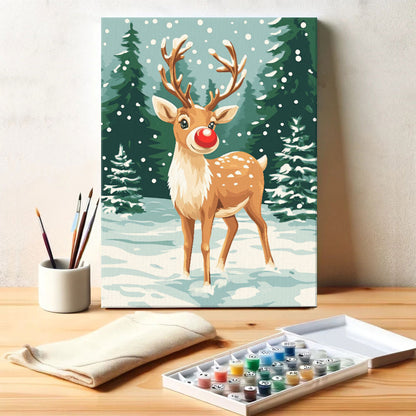 Rudolph | Paint by Numbers Kit