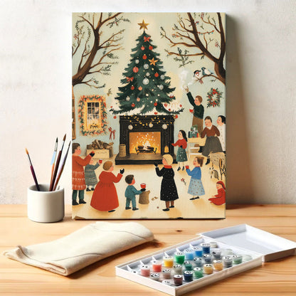 Family Gathering | Paint by Numbers Kit