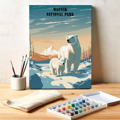 Wapusk National Park | Paint by Numbers Kit