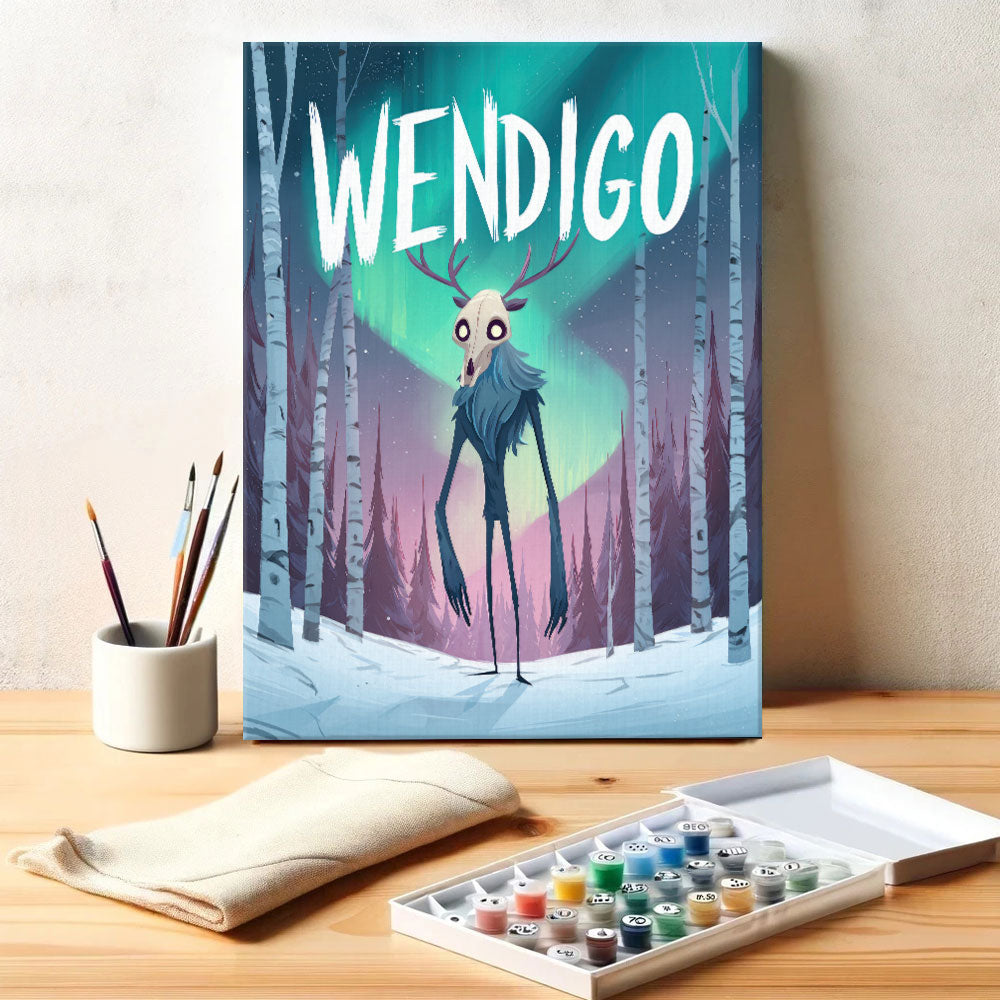 Wendigo - American Legends | Paint by Numbers Kit