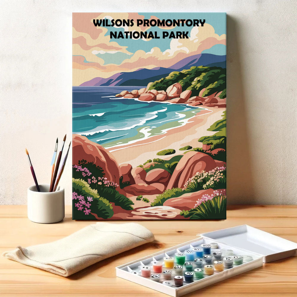 Wilsons Promontory AU National Park | Paint by Numbers Kit