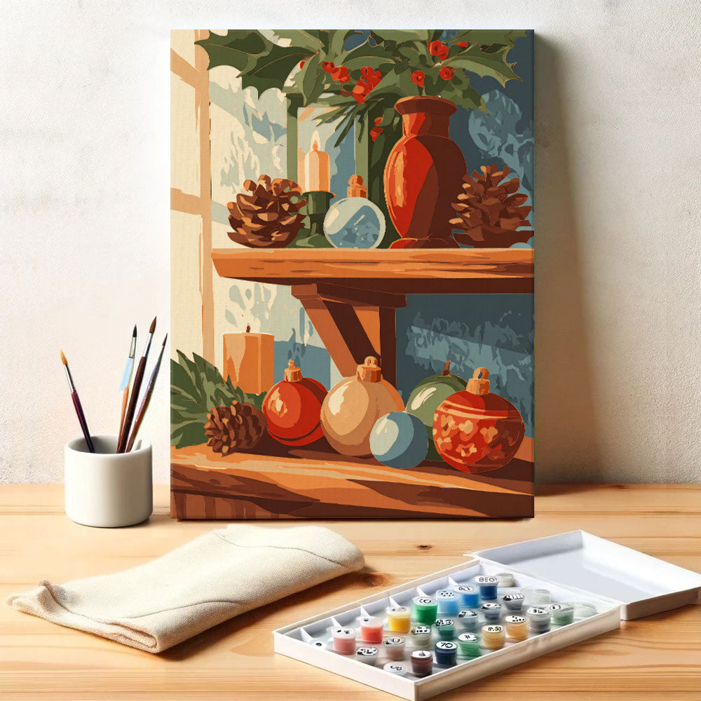 Winter Decor | Paint by Numbers Kit