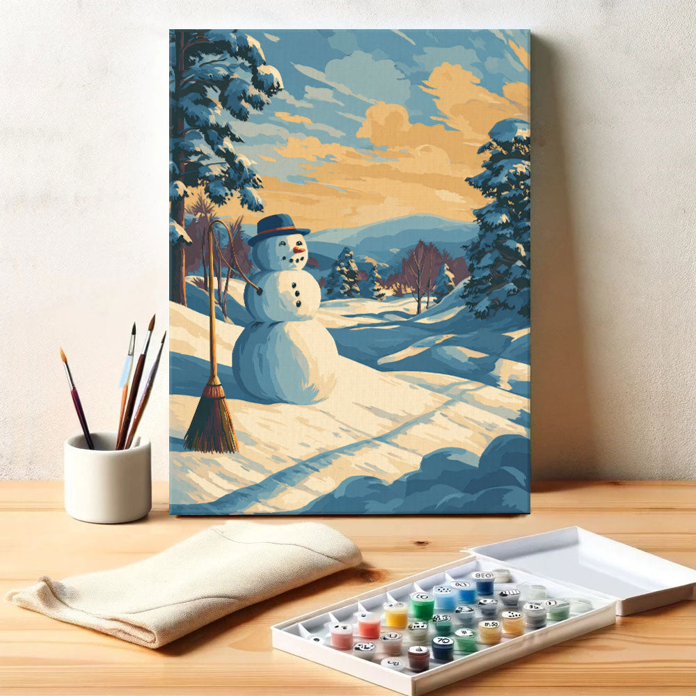 Winter Friends | Paint by Numbers Kit