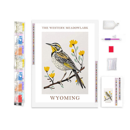 Wyoming State Bird Diamond Painting