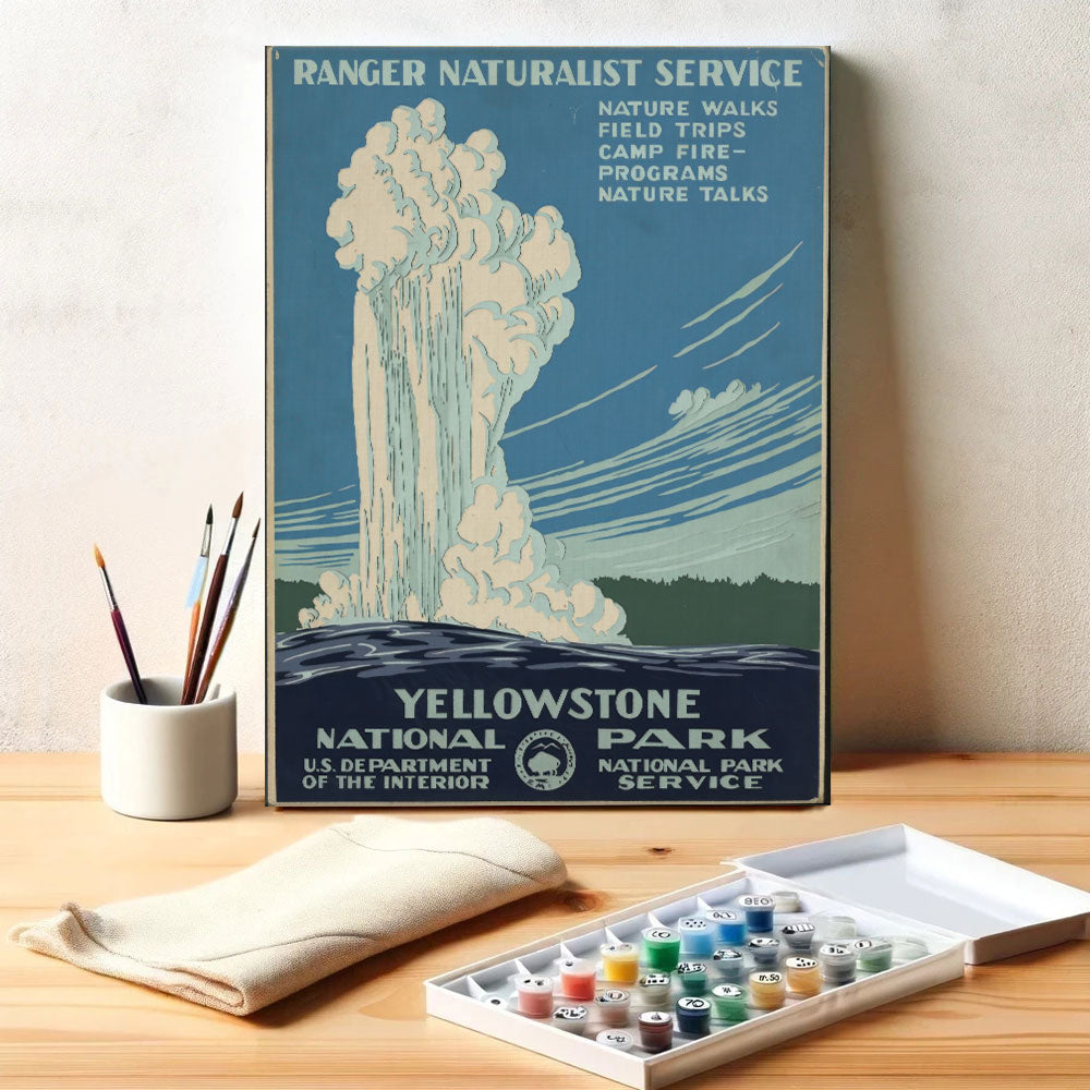 Yellowstone National Park, Ranger Naturalist Service - US Poster ...
