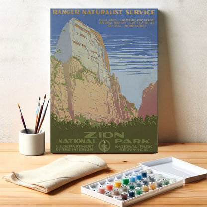 Zion National Park, Ranger Naturalist Service - US Poster