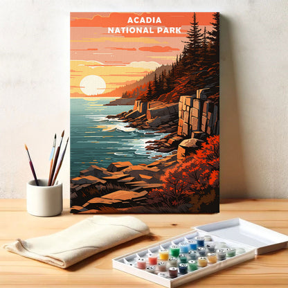 Acadia National Park | Paint by Numbers Kit