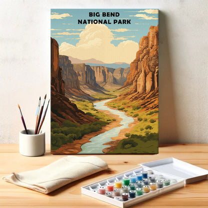 Big Bend National Park | Paint by Numbers Kit