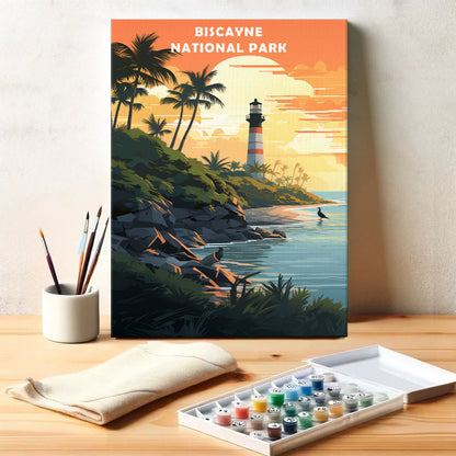 Biscayne National Park | Paint by Numbers Kit