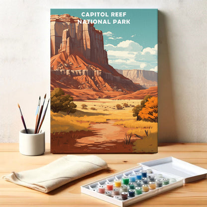 Capitol Reef National Park | Paint by Numbers Kit