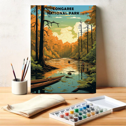 Congaree National Park | Paint by Numbers Kit