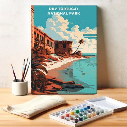 Dry Tortugas National Park | Paint by Numbers Kit