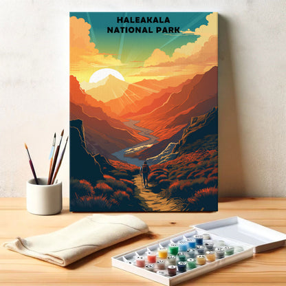 Haleakala National Park | Paint by Numbers Kit