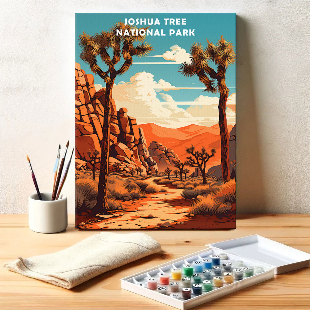 Joshua Tree National Park | Paint by Numbers Kit