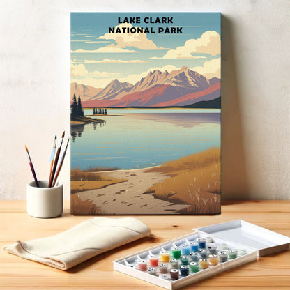 Lake Clark National Park | Paint by Numbers Kit