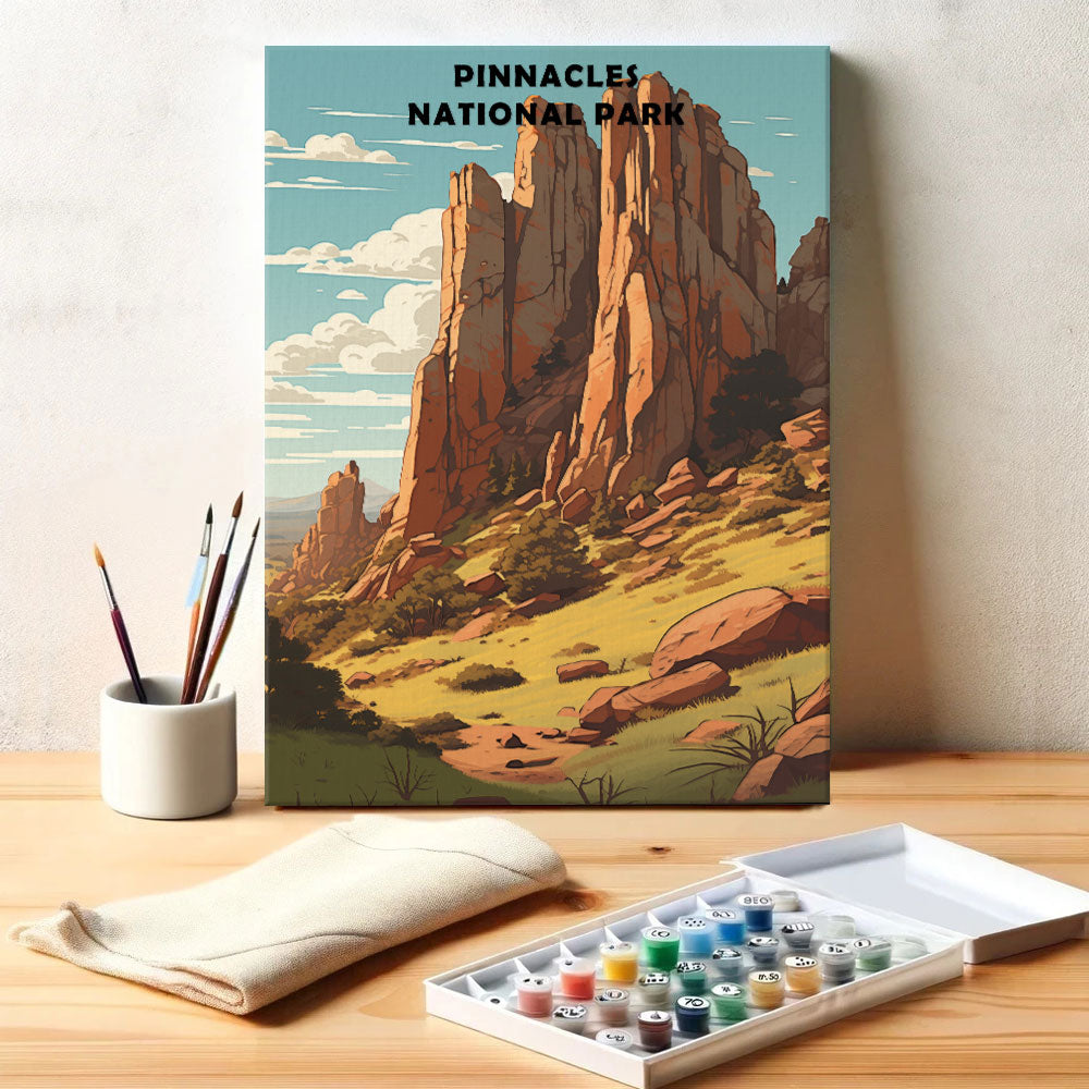 Pinnacles National Park | Paint by Numbers Kit