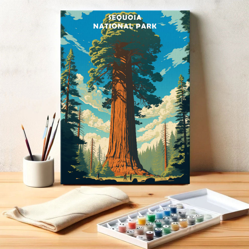 Sequoia National Park | Paint by Numbers Kit