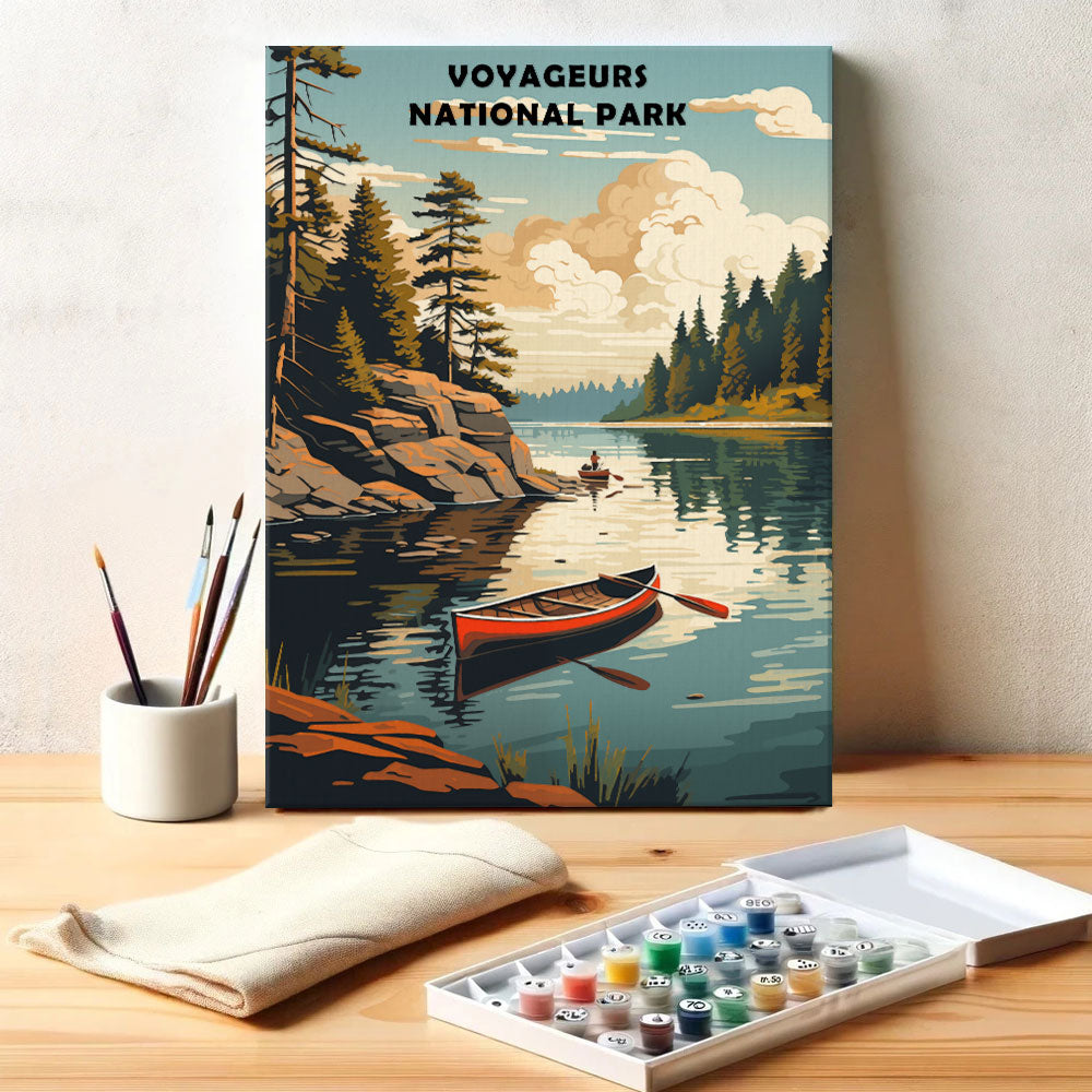 Voyageurs National Park | Paint by Numbers Kit