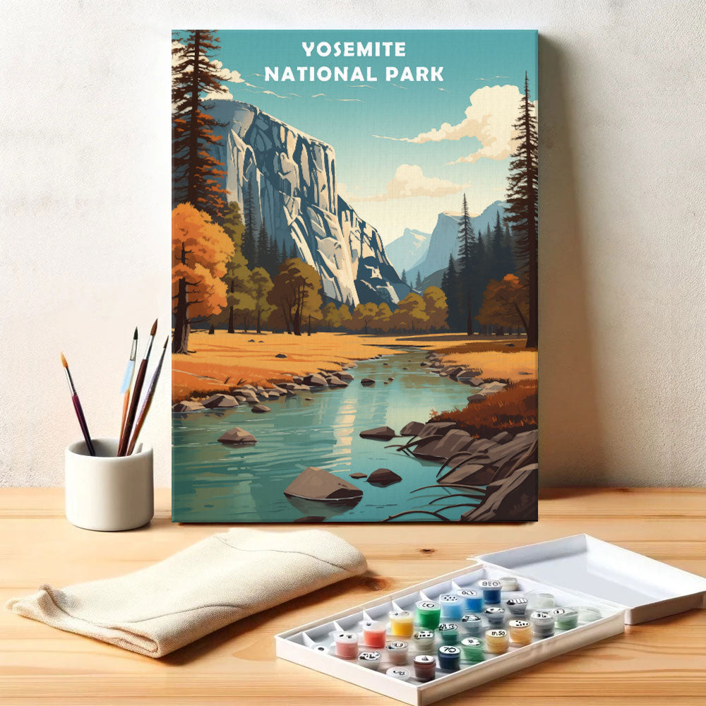 Yosemite National Park | Paint by Numbers Kit