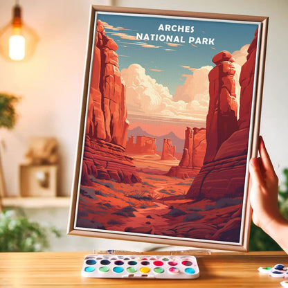 Arches National Park | Paint by Numbers Kit