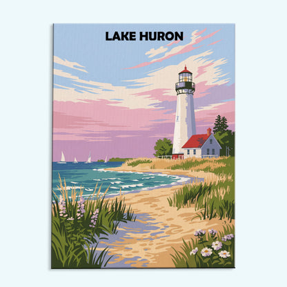 Lake Huron | Paint by Numbers Kit