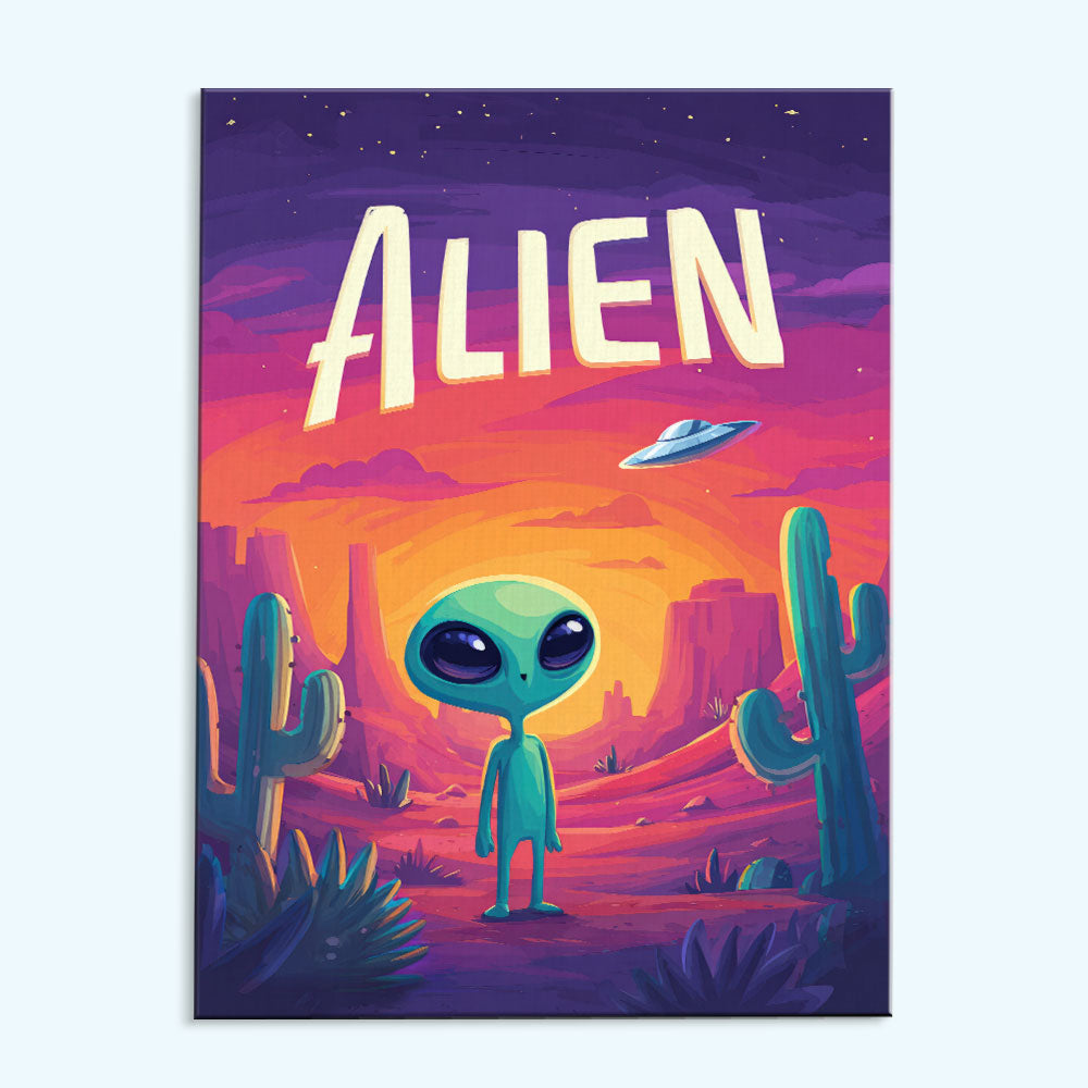 Alien Light - American Legends | Paint by Numbers Kit