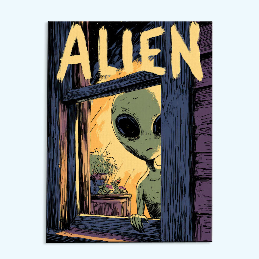 Alien Fog - American Legends | Paint by Numbers Kit