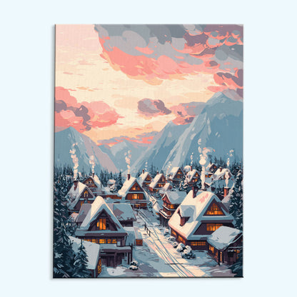 Alpine Twilight | Paint by Numbers Kit