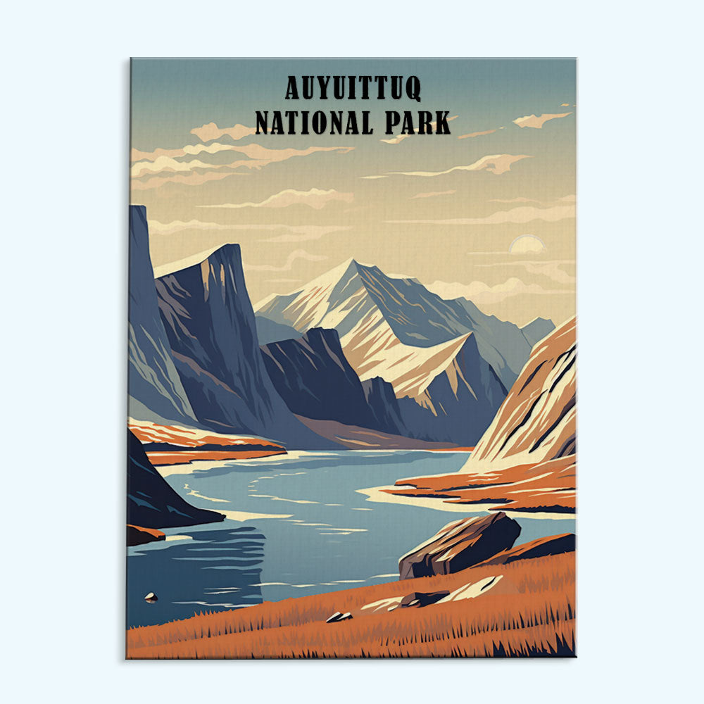 Auyuittuq National Park | Paint by Numbers Kit