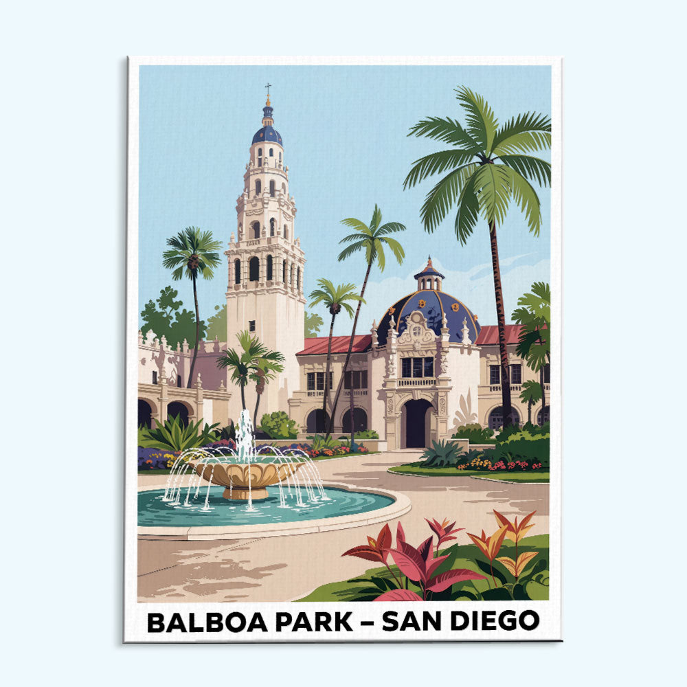 Balboa Park, San Diego | US Landmark | Paint by Numbers Kit