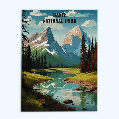 Banff National Park | Paint by Numbers Kit