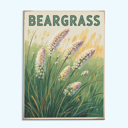 Beargrass - US Wildflowers | Paint by Numbers Kit