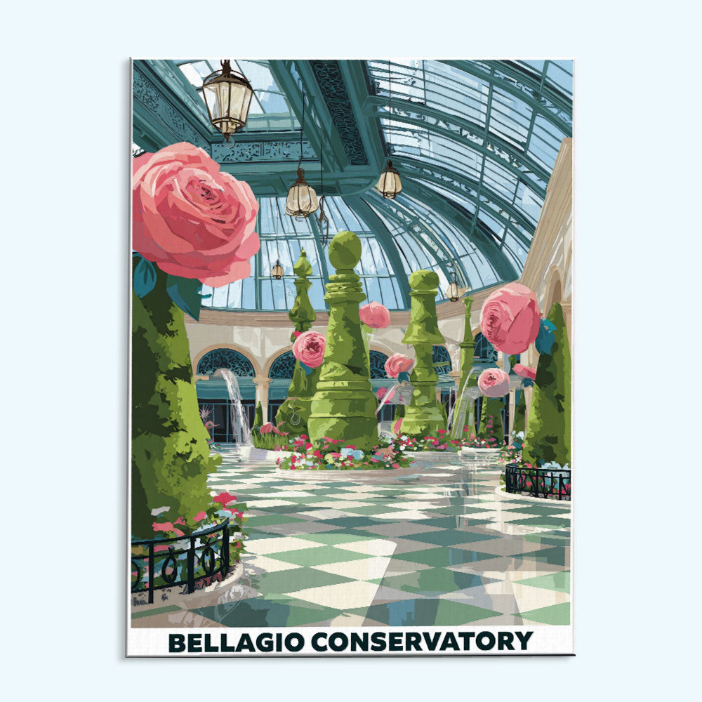 Bellagio Conservatory | Paint by Numbers Kit